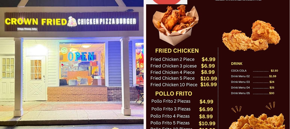 crown fried chicken and burger Gallery Image 1